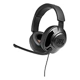 JBL Quantum 300 - Wired Over-Ear Gaming Headphones with JBL Quantum Engine Software - Black, Large