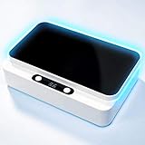 UV Light Sanitizer Box - USA EPA Approved - Portable UVC Cleaner Disinfection Lamp for Phones, Glasses, Travel, etc. - Sterilize 99.9% of Germs Viruses & Bacteria by Savvy Beauty