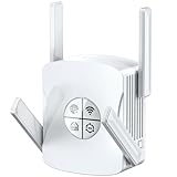 New Gen WiFi 6 Extender Signal Booster for Home | 2.4Gb/s Dual Band 5GHz & 2.4GHz | 2024 WiFi Repeater 5X Faster Than Ever Signal Amplifier with Ethernet Port, Longest Range up to 10k+sq.ft