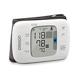 OMRON Gold Blood Pressure Monitor, Portable Wireless Wrist Monitor, Digital Bluetooth Blood Pressure Machine, Stores Up to 200 Readings for Two Users (100 Readings Each),White