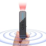 LEYOSOV Hidden Camera Detector, 2024 Upgraded 8th Gen Camera Detector, Anti Spy, GPS Tracker Detector, Portable Bug Detector RF Signal Finder for Airbnb, Hotels, Travel, Home, Office (Black)