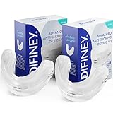 Advanced Anti Snoring Device Mouthpiece: Anti Snoring Mouth Guard - Effective Anti Snore Solution for Men and Women - Customizable Adjustable Comfortable -Clear 2 Pack