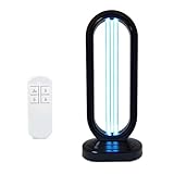 Hswera 3 Timer Settings & Remote Control Lamp (Black)