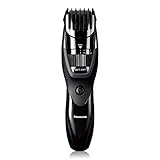 Panasonic Cordless Men's Beard Trimmer With Precision Dial, Adjustable 19 Length Setting, Rechargeable Battery, Washable - ER-GB42-K (Black)