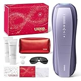 Ulike Laser Hair Removal, Air 10 IPL Hair Removal Device with Ice Cooling, Dual Lights, SHR Mode for Women & Men, Limited Holiday Set with Aloe Vera Gels, Gem Stickers, Christmas Cards & Storage Bag