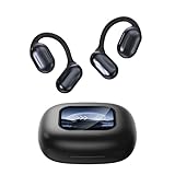 Open Ear Earbuds Wireless Bluetooth 5.4 Headphones, IPX5 Waterproof ear buds,35Hours Play time,OWS Headphones Immersive Sound Headset with Charging Case,Light-Weight Headphones Built-in Microphone