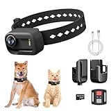 Yolansin 4K Cat Collar Camera, HD WiFi Pet Camera with 64GB SD Card, Mini Action Camera for Video Records Dog Collar Camera for Pet Supplies Camera for Cats Dogs Outdoor/Inoor Puppy Supplies Birthday