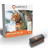 Weenect Cat XS - New GPS Tracker for Cats | Real-time Mini GPS Tracker for Cats | Smallest Model on The Market | Collar Included | Including Free 3 Months Subscription