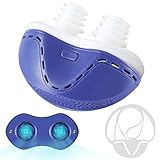 Anti Snoring Devices - Snoring Solution - Mini Anti Snoring Sleep Aid - Upgraded Variable Speed Mini Anti Snoring - Double Eddy Current Nasal Dilators - Blue