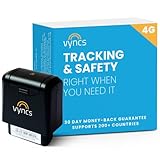 Vyncs - GPS Tracker for Vehicles, [No Monthly Fee], 4G LTE, Vehicle Location, Trip History, Driving Alerts, GeoFence, Fuel Economy, OBD Fault Codes, USA-Developed, Family or Fleets