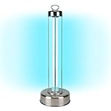 Room Surface UV Light Sanitizer - USA 100W Professional Grade UV-C Lamp for Commercial & Home Use with Timer, & 10,000hr Bulb, EPA Registered, Lab Certified 99.9% Germ Kill in 15 Mins