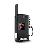 BACtrack Keychain Breathalyzer (Black) | Ultra-Portable Pocket Keyring Alcohol Tester for Personal Use