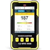 Nuclear Radiation Detector GQ GMC-800 USA Design Product US National Standard Large Color LCD Display 5 Alarm Types Dosimeter Data Save & Global Share Beta Gamma X-ray Portable Multifunction Device