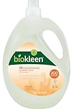 Biokleen Natural Laundry Detergent Liquid - 300 Loads- Eco Friendly Concentrated Plant Based Safe for Kids and Pets No Artificial Colors or Preservatives