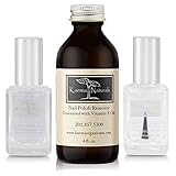 karma organic Unscented Nail Polish Remover, Non-Toxic Nail Treatment Vegan Cruelty-Free) (Unscented) (Unscented +Top/Triple Bas)